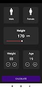 Bmi calculator スクリーンショット 1