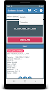 Statistics Calculator screenshot 3