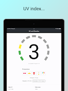 برنامه‌نما UV + Weather عکس از صفحه