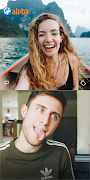1 Schermata Alpha - random video chat app