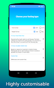 برنامه‌نما Intermittent fasting app made  عکس از صفحه