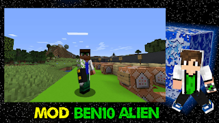 Modมนุษย์ต่างดาวกาแล็กซี่Ben10เพิ่มเข้าไปMinecraft ภาพหน้าจอ 3