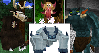 Monsters Mods for Minecraft PE syot layar 1