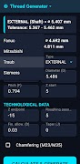 CNC Thread Generator 截图 3