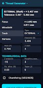 CNC Thread Generator スクリーンショット 3