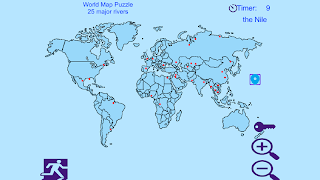 World Map Puzzle स्क्रीनशॉट 2