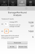 d20 Attack Calc Lite captura de pantalla 5