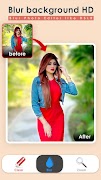 برنامه‌نما Blur Image background Editor عکس از صفحه