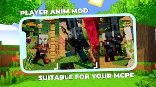 Player Animation Mod Minecraft اسکرین شاٹ 4