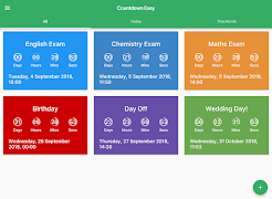 Countdown Easy - Widget & App 截图 7
