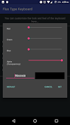 Flux Type Keyboard ภาพหน้าจอ 5