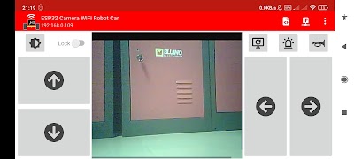 ESP32 Camera Wifi Robot Car 截圖 1