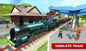 برنامه‌نما Train Bridge Construction: Railroad Building Sim عکس از صفحه