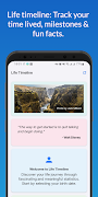 Life Timeline - Time Tracker โปสเตอร์
