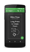 برنامه‌نما Wire Flow Wireframe Design عکس از صفحه