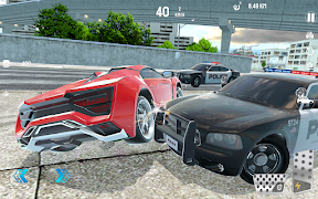Flying Car Crash Simulator تصوير الشاشة 4