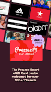 Poster Prezzee eGift cards