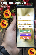 برنامه‌نما Fake Call from cat game Simula عکس از صفحه