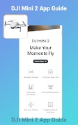 برنامه‌نما DJI Mini 2 App Guide عکس از صفحه