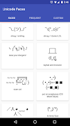 Unicode Faces Plakat