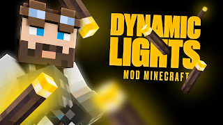 Dynamic Lights Mod Minecraft Affiche