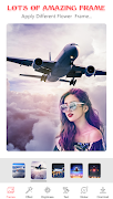 Airplane Photo Frame-poster