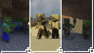 Mobs Animations Mod Minecraft poster