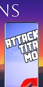 برنامه‌نما Attack on Titan Mod عکس از صفحه