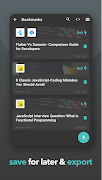 6 Schermata Code News - Articles for Progr