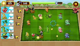 Plants vs Goblins 4 poster