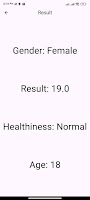 BMI:Body Mass Index screenshot 3