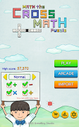 Math the Cross Math Puzzle poster