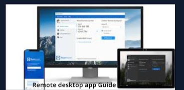 Remote desktop app Guide capture d'écran 3