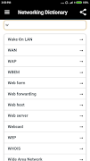 Networking Dictionary imagem de tela 3