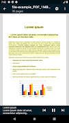 Exvis - PDF Book Reader screenshot 1