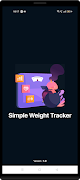 Simple Weight Tracker poster