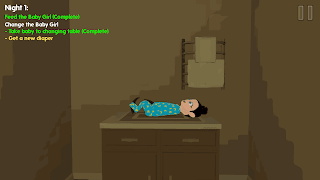 Scary Baby Girl in The Creepy Yellow House 3D captura de pantalla 3