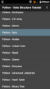 Python - Data Structure Tutorial постер