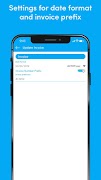 برنامه‌نما Free Invoice Estimate Maker عکس از صفحه
