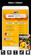Menu Maker - Vintage Design ảnh chụp màn hình 7