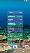 Calendar Countdown List Widget ảnh chụp màn hình 1