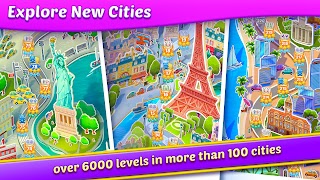 Mahjong City Tours: Tile Match syot layar 3