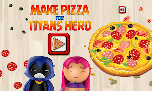 Make Pizza For Titans Hero الملصق