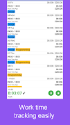 Work Time - Timesheet imagem de tela 2