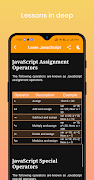 Learn JavaScript imagem de tela 4