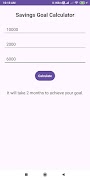 Savings Goal Calculator 截圖 7