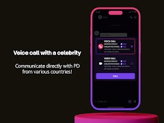 برنامه‌نما PDing- space to meet celeb 1:1 عکس از صفحه