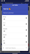 Randomizer: Random Name Picker স্ক্রিনশট 2