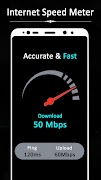 Internet Speed Meter - Network الملصق