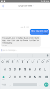 Callcentric SMS پوسٹر
